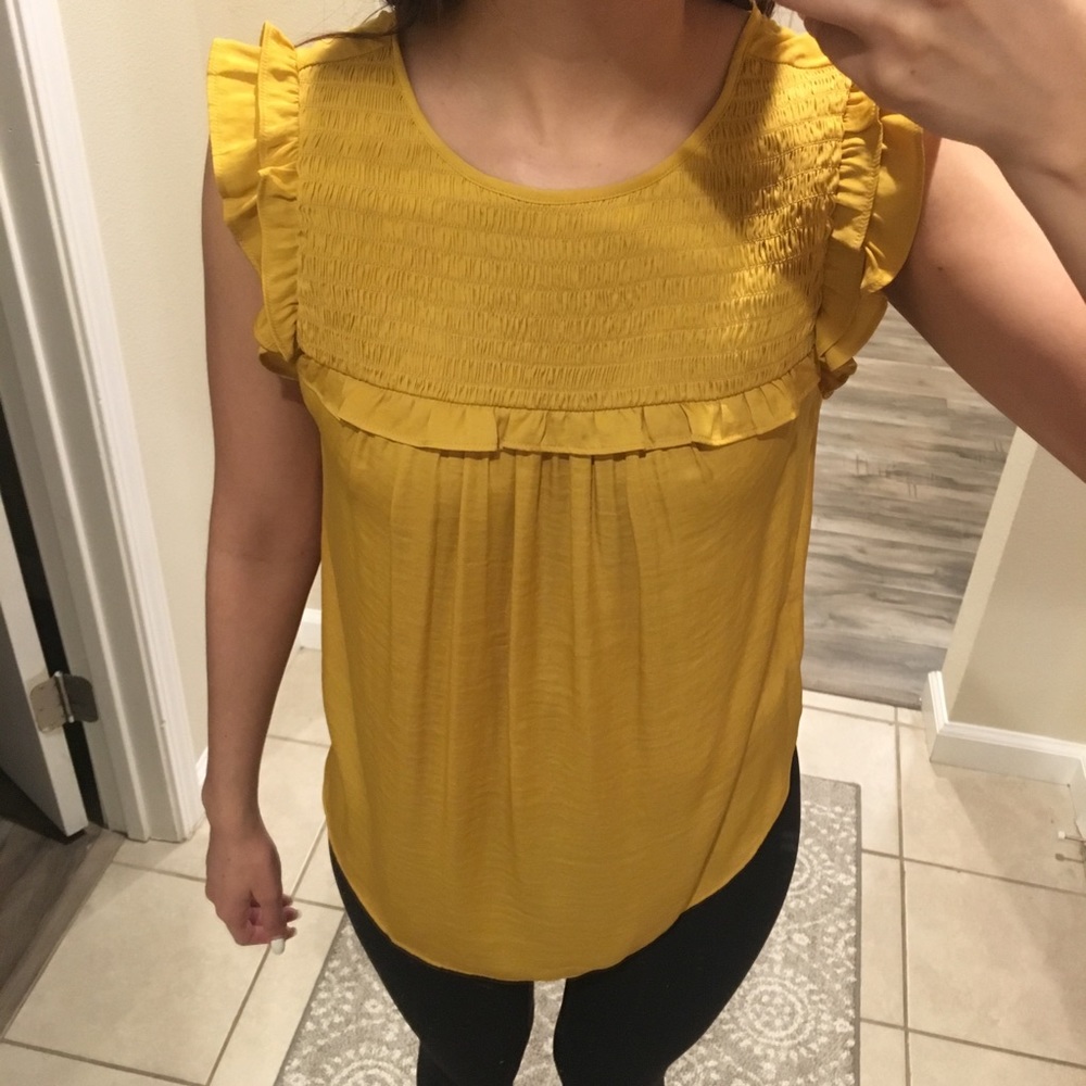 LOFT Babydoll Top